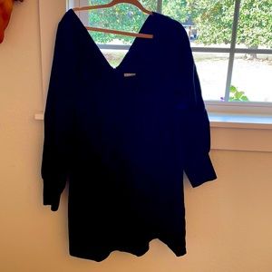 Tibi Black Knit Dress